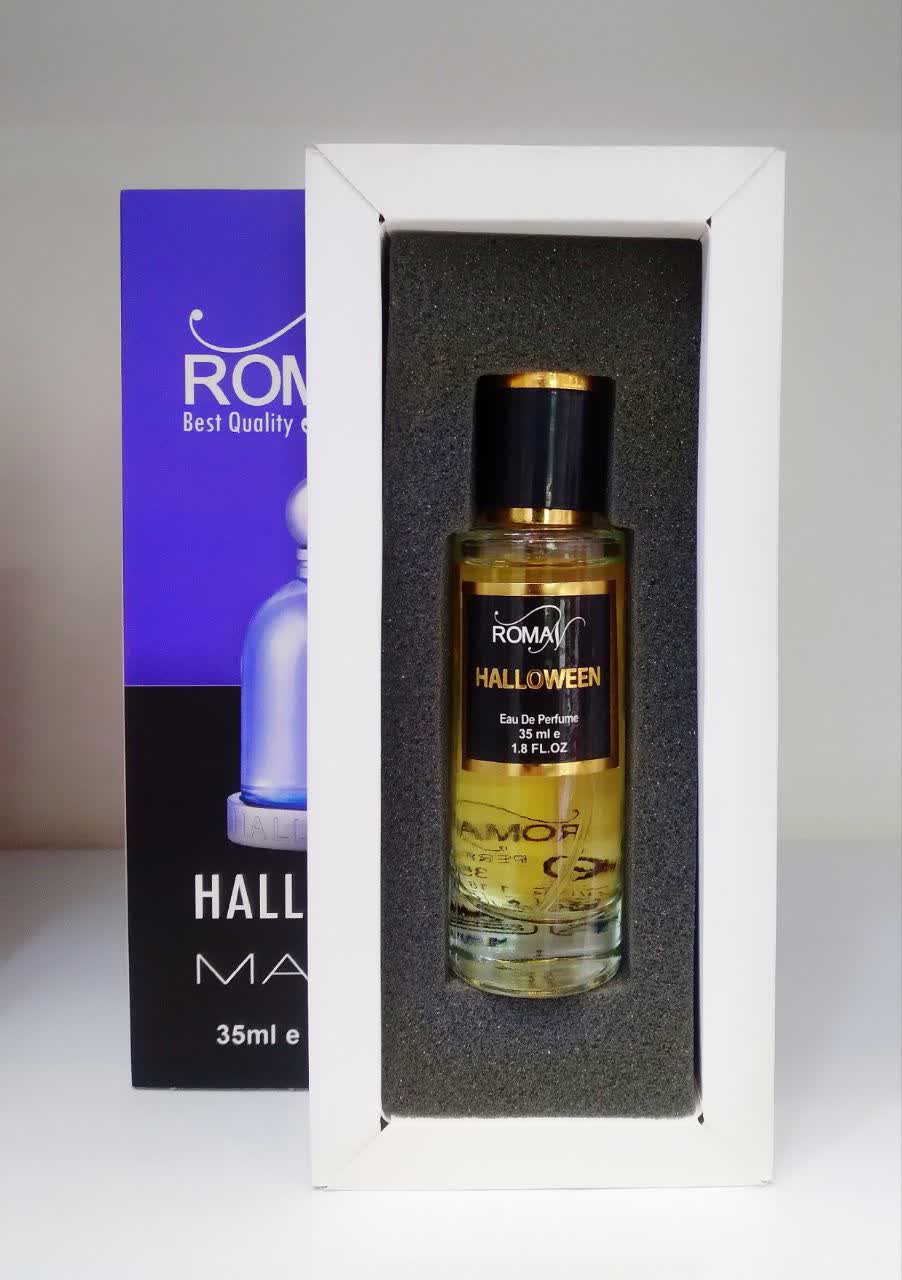 HALLOWEEN عطر و ادکلن ادکلن زنانهHALLOWEEN ادوپرفیوم برندROMA رایحه خنک، شیرین، گلی و پودری ماندگاری بالا 35میل - تصویر 1