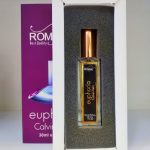 عطر و ادکلن ادکلن زنانهeuphoria ادوپرفیوم برندROMA رایحه گرم، شیرین، گلی و میوه‌ای ماندگاری بالا 30میل