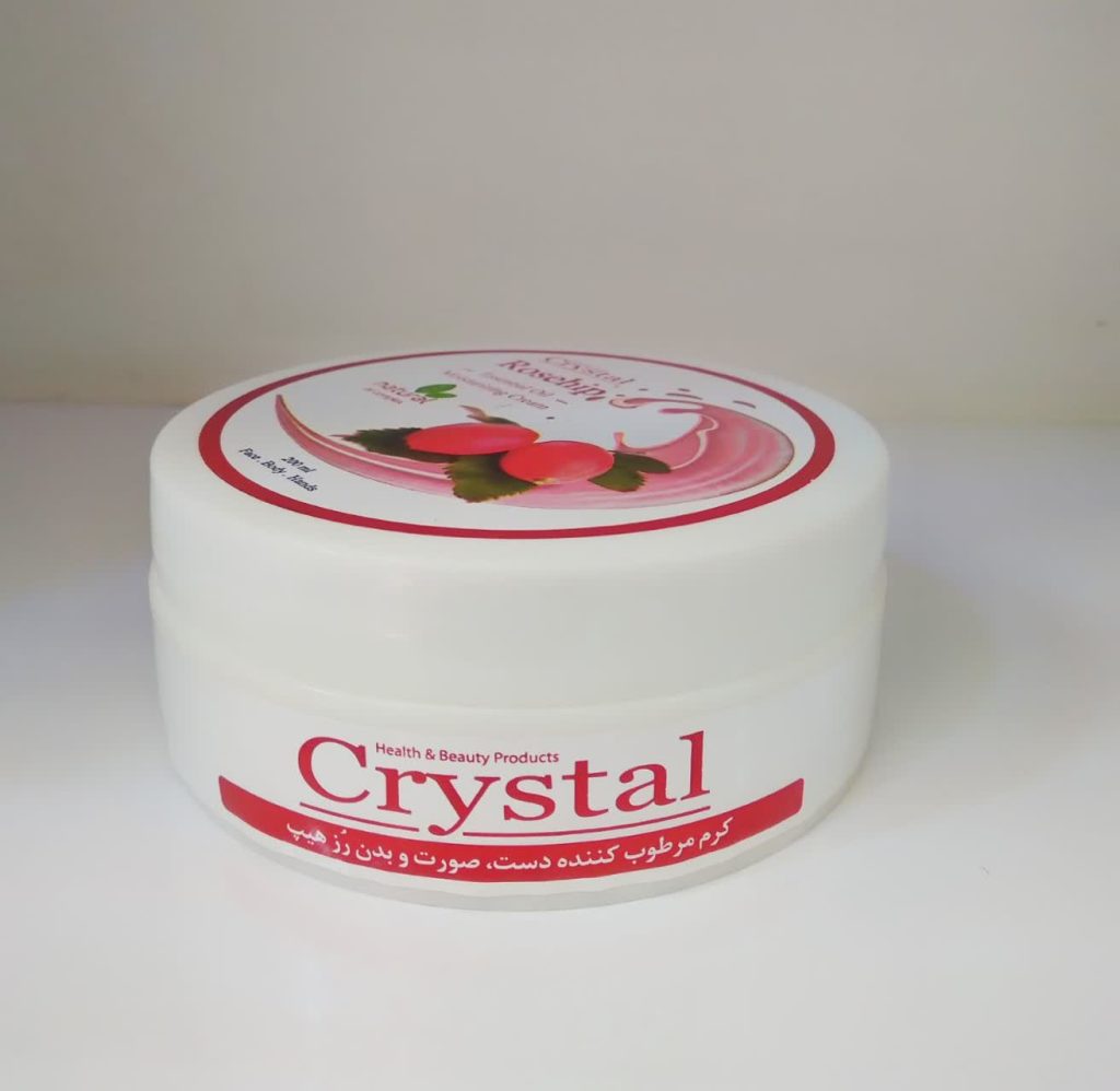 کرم دست،صورت و بدن برند crystal در ۵ رایحه 200میل